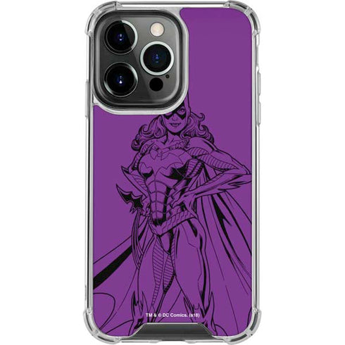 DC Comics Batgirl Comic Pop iPhone 14 Pro Clear Case